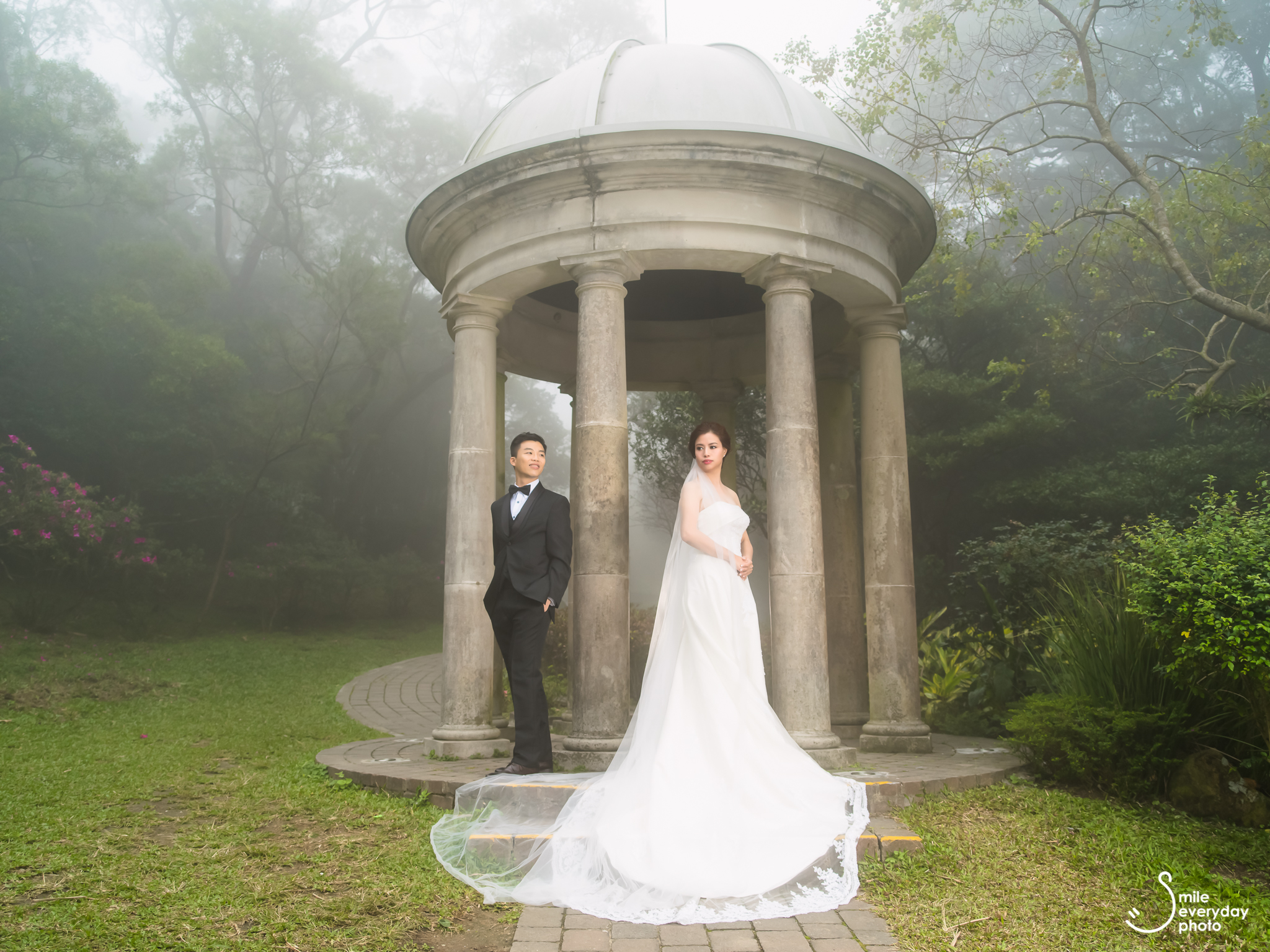 香港山頂公園婚紗相